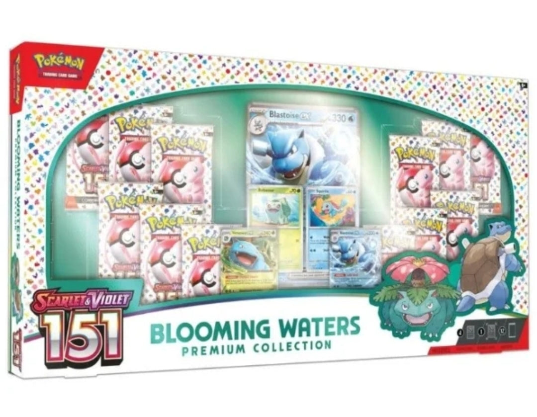 מארז 151 - Pokémon TCG Scarlet & Violet 151 Blooming Waters Premium Collection