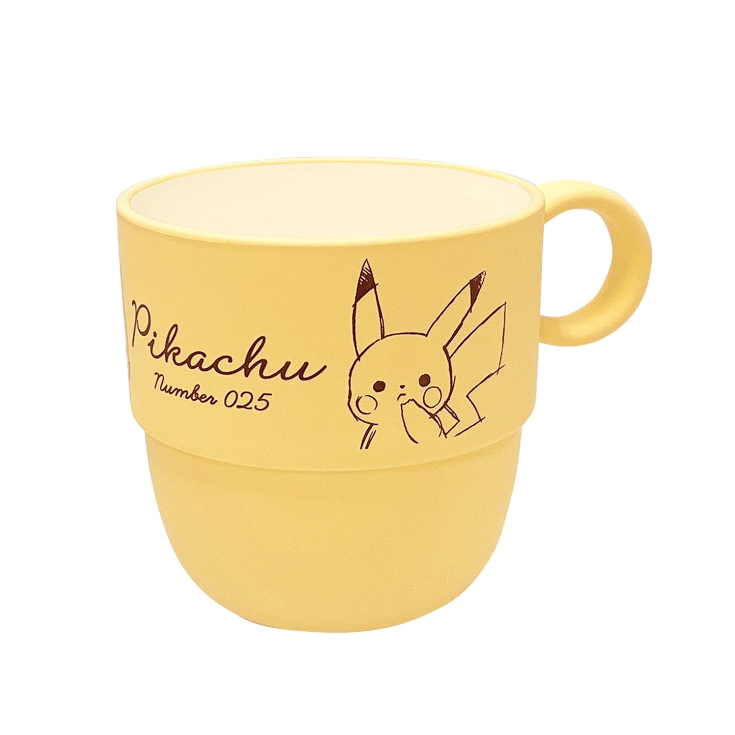 כוס לשתיה קרה - Stacking Cup Mini "Pikachu number025" Pikachu Yellow