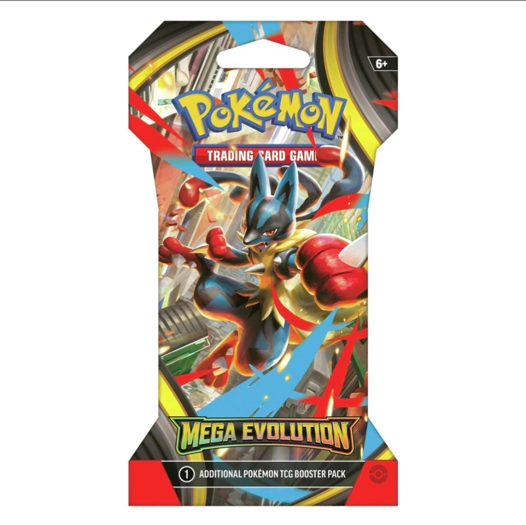 קלפי פוקימון מגה אבולושיין בליסטר מוסלב Sleeved Booster Pack - Pokemon MEGA Evolution