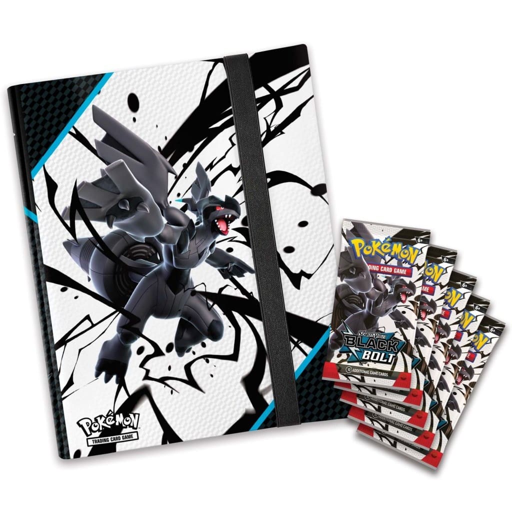 קלפי פוקימון בלאק בולט בינדר קולקשיין - Pokemon Black Bolt Binder Collection