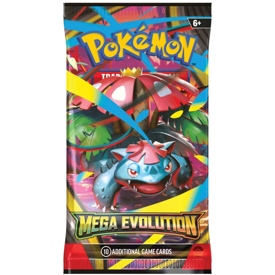 קלפי פוקימון חפיסת מגה אבולושין Mega Evolution booster pack