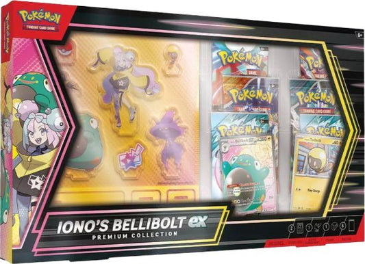 מארז קלפי פוקימון יונו איאקס - Ionos Bellibolt ex Premium Collection Box