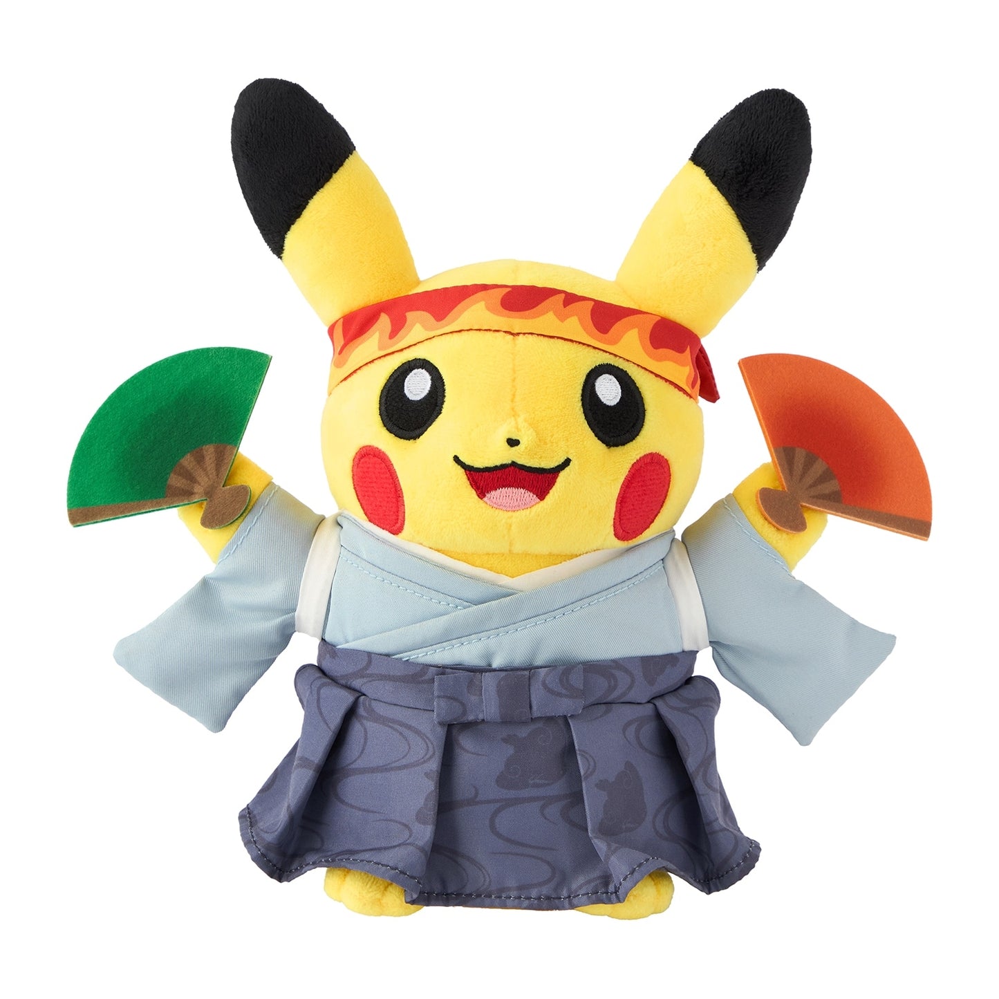בובת פלאשיז פיקאצ'ו מניפה - Pokemon Plush Cheer Pikachu