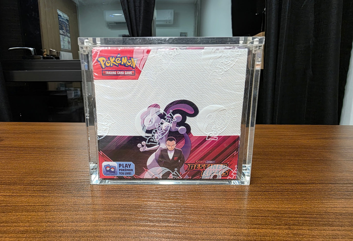 מגן אקרילי לבוסטר בוקס אנגלי