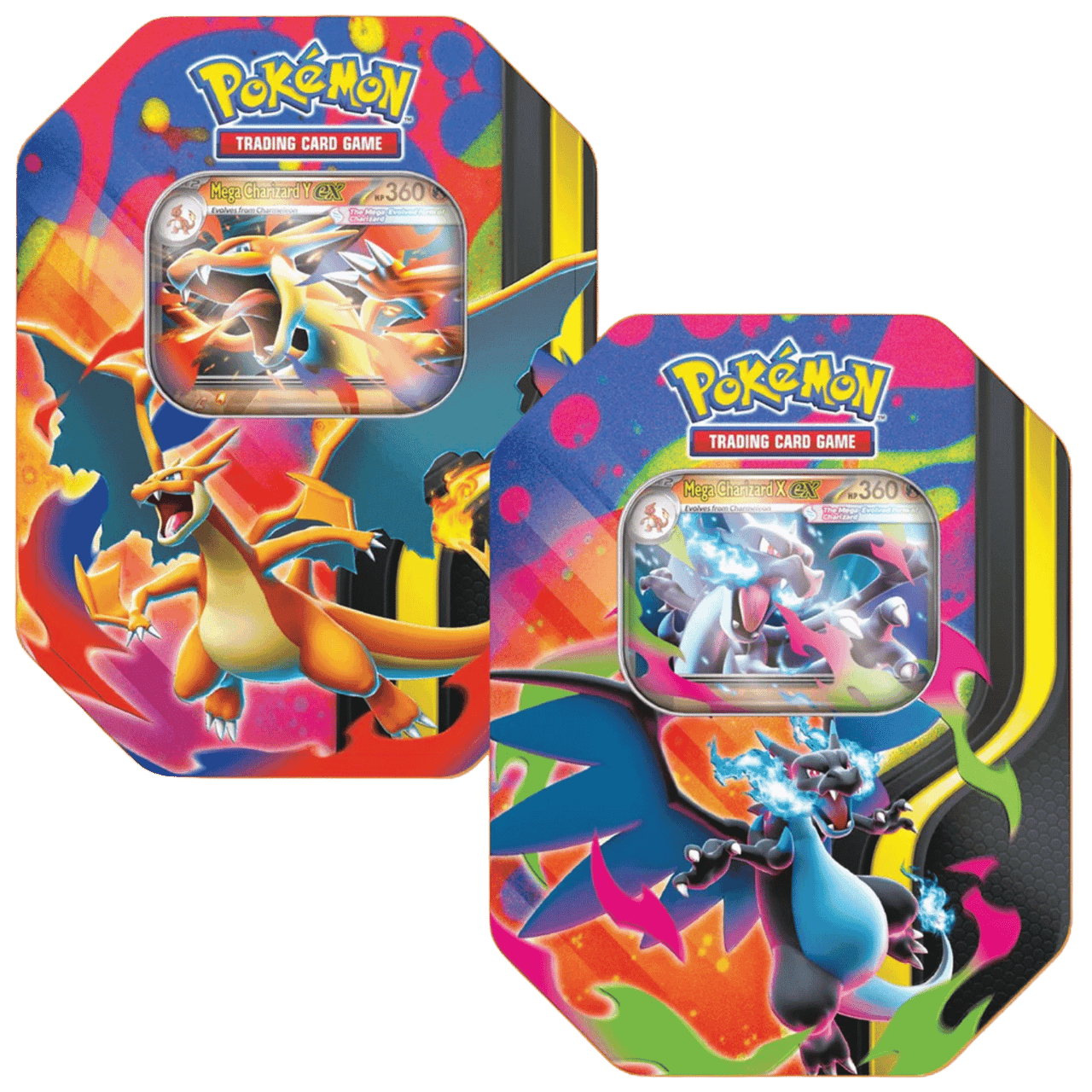 טין מגה צאריזארד                             Mega Charizard y Tin